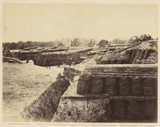 Batería No. 1, cerca de Yorktown, mayo de 1862